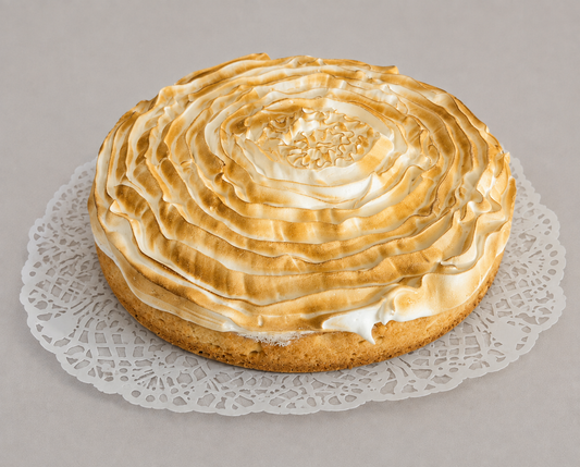 Citroen-meringue taart
