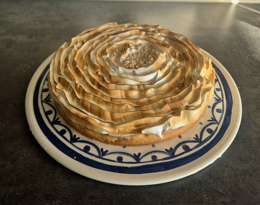 Citroen-meringue taart