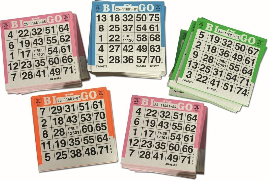 Voorverkoop bingokaart (1 ronde)